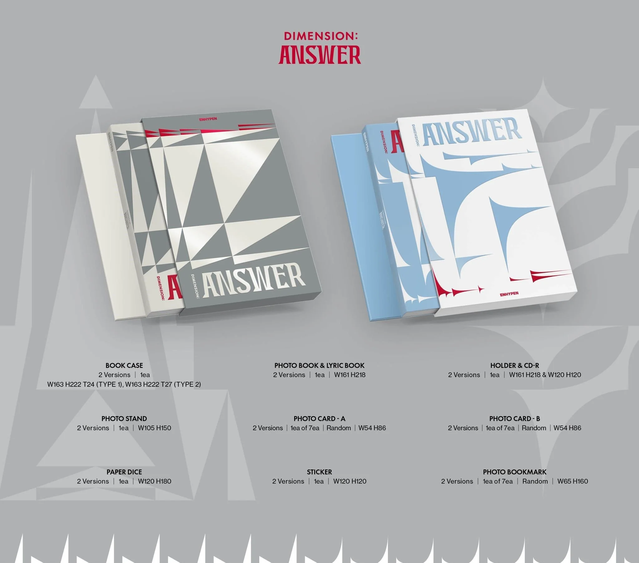 ENHYPEN-REPACKAGE ALBUM DIMENSION : ANSWER - Image 4