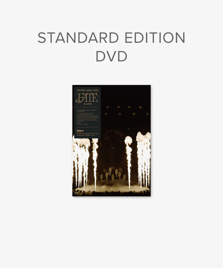 ENHYPEN - WORLD TOUR 'FATE' IN JAPAN (Standard Edition / DVD)