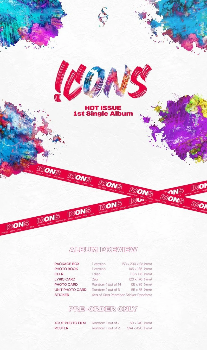 HOT ISSUE - 1ST SINGLE ALBUM ICONS - Image 2