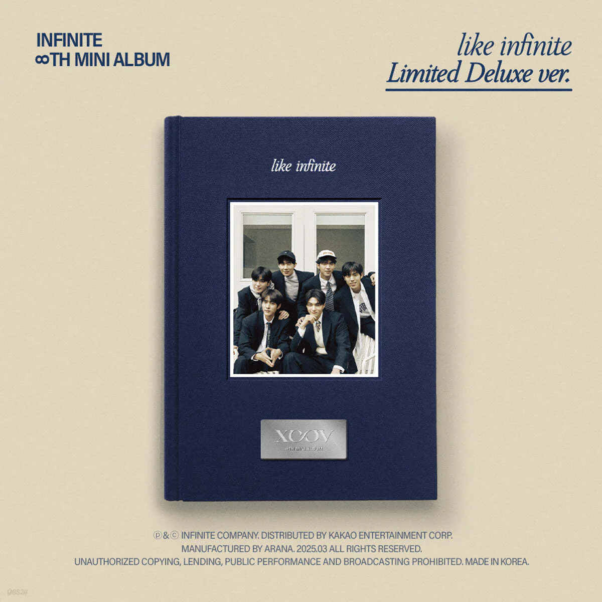 INFINITE - LIKE INFINITE 8TH MINI ALBUM (Limited Deluxe ver.)