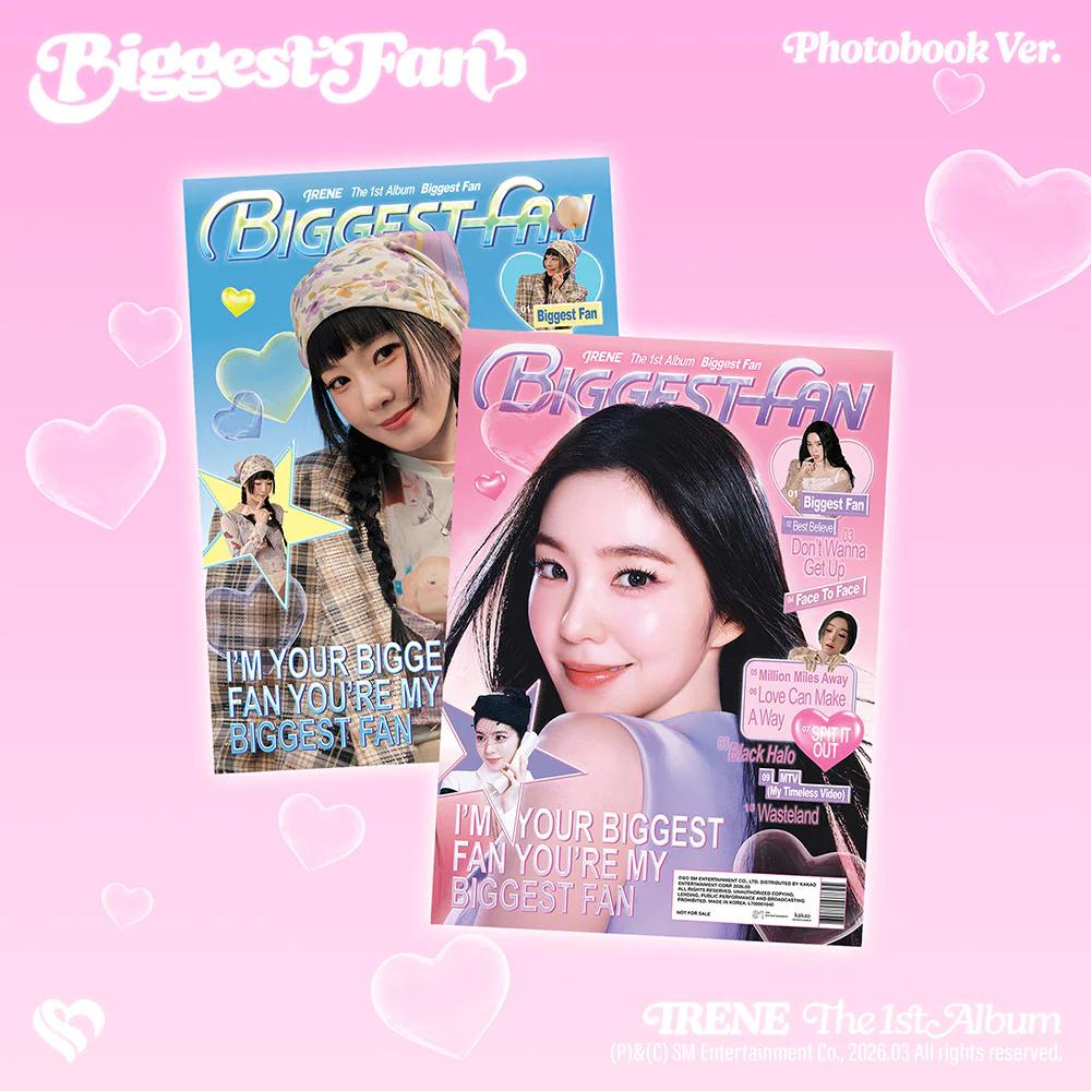 [Pre-Order] IRENE - 1st Standard Album [Biggest Fan] (Photobook Ver.)