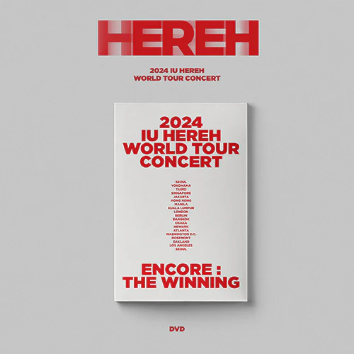 IU - HEREH 2024 WORLD TOUR CONCERT DVD
