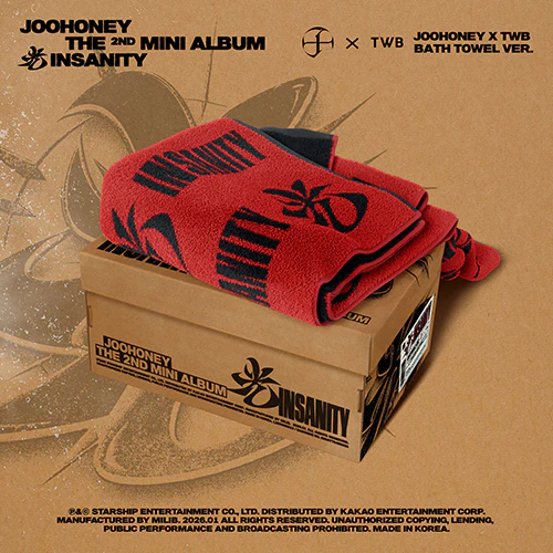 JOOHONEY - THE 2ND MINI ALBUM [(INSANITY)] (JOOHONEY X TWB BATH TOWEL VER.)(Limited)