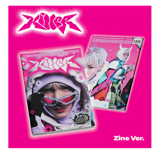 KEY - KILLER 2ND ALBUM PHOTO BOOK VER.(Zine Ver.)