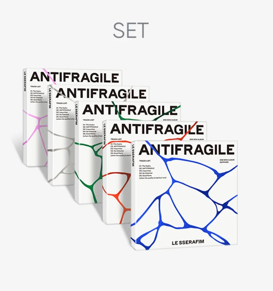 LE SSERAFIM - 2nd Mini Album [ANTIFRAGILE] (COMPACT Ver.) - Image 2