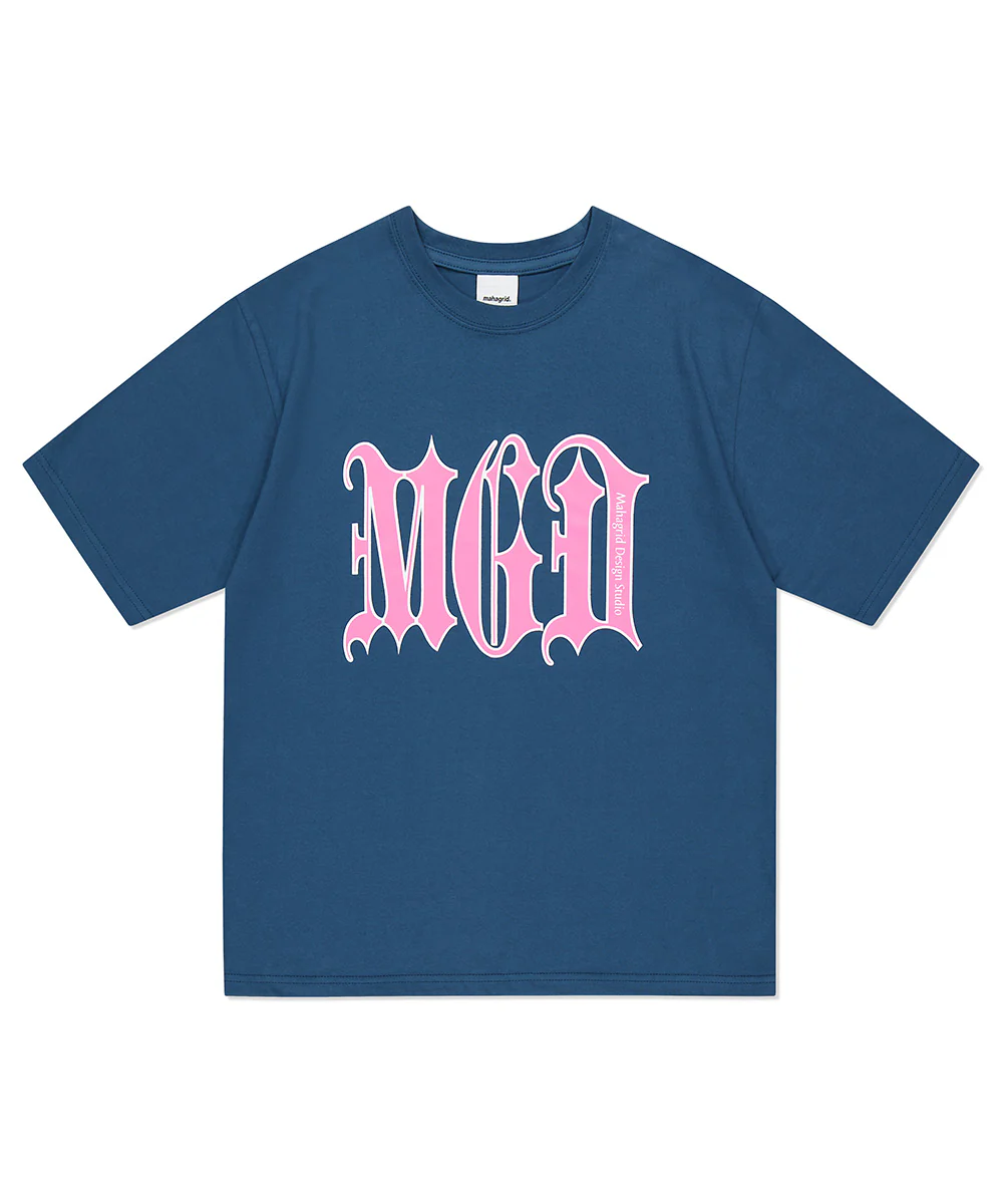 Mahagrid 2023 SUMMER COLLECTION GOTHIC MGD LOGO TEE