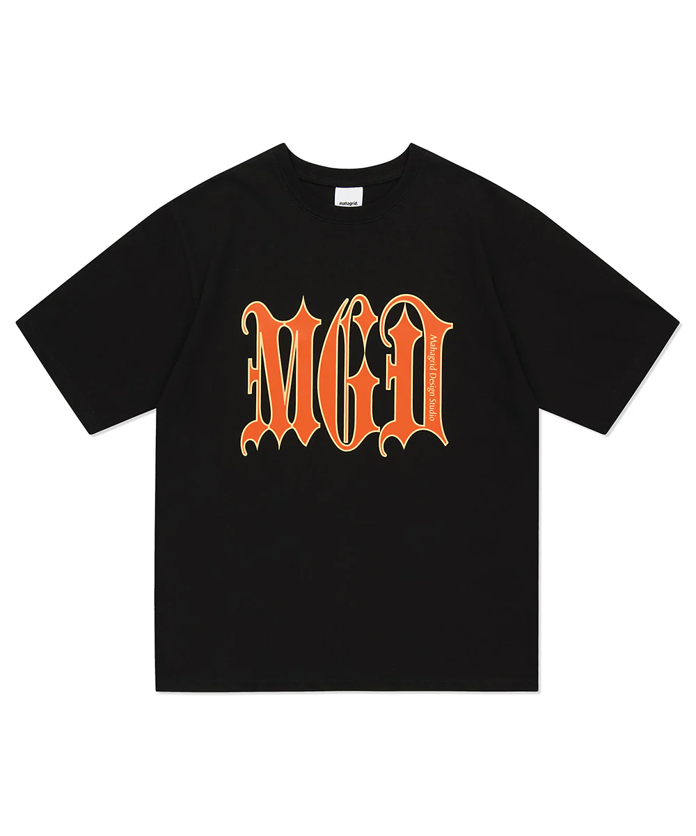 Mahagrid 2023 SUMMER COLLECTION GOTHIC MGD LOGO TEE - Image 2