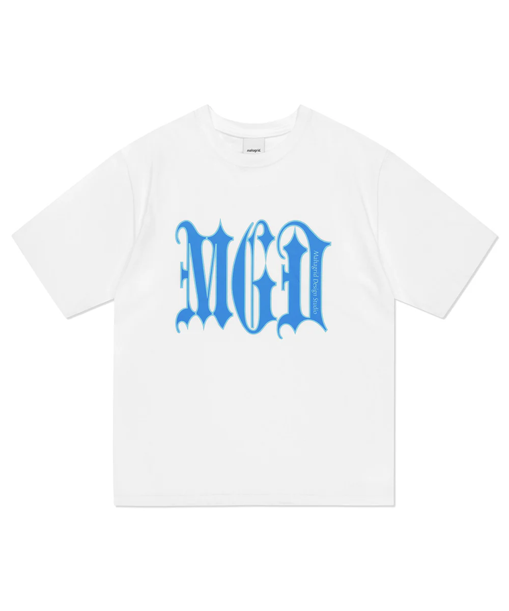 Mahagrid 2023 SUMMER COLLECTION GOTHIC MGD LOGO TEE - Image 3