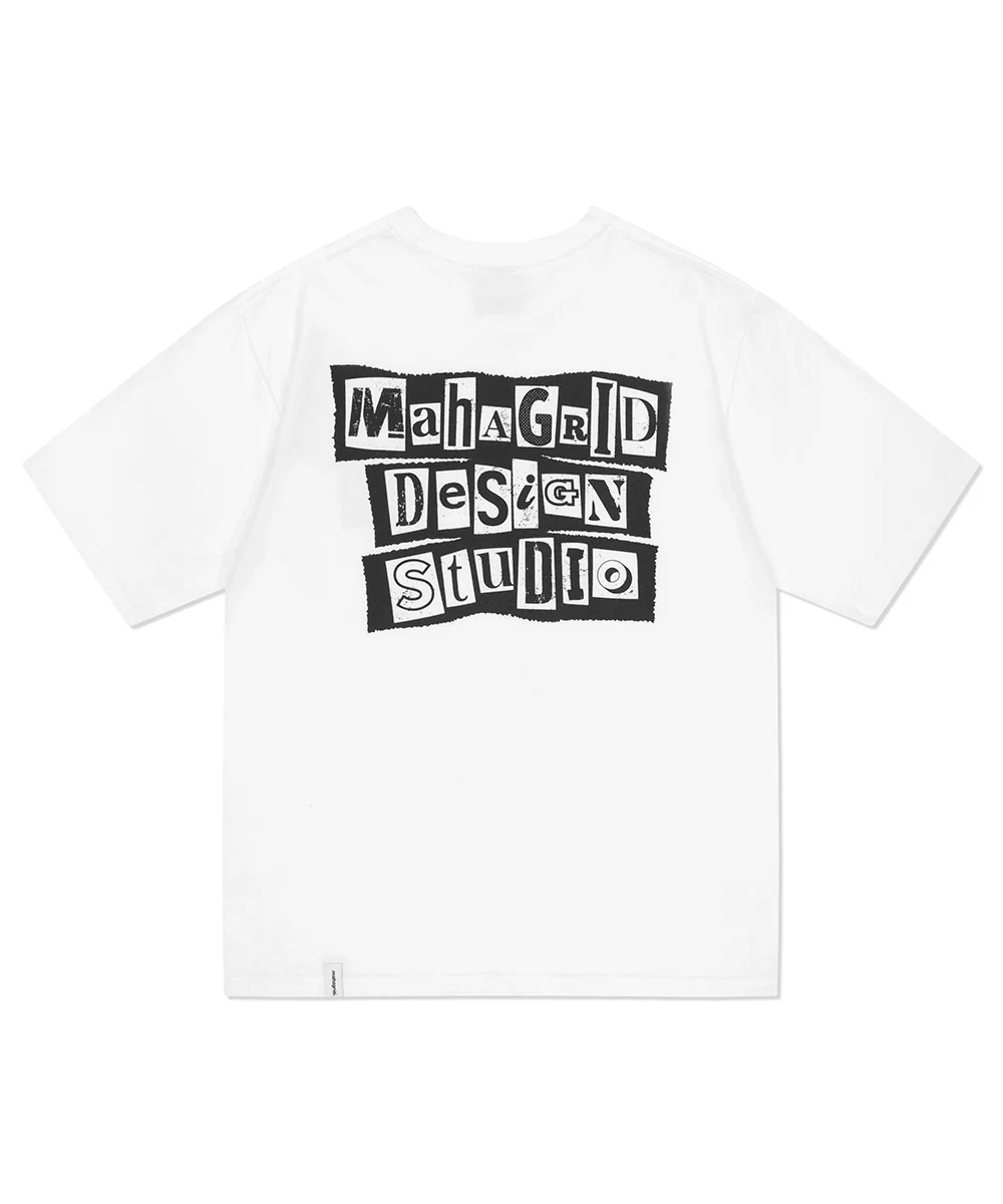 Mahagrid 2023 SUMMER COLLECTION RANSOM NOTE TEE - Image 3