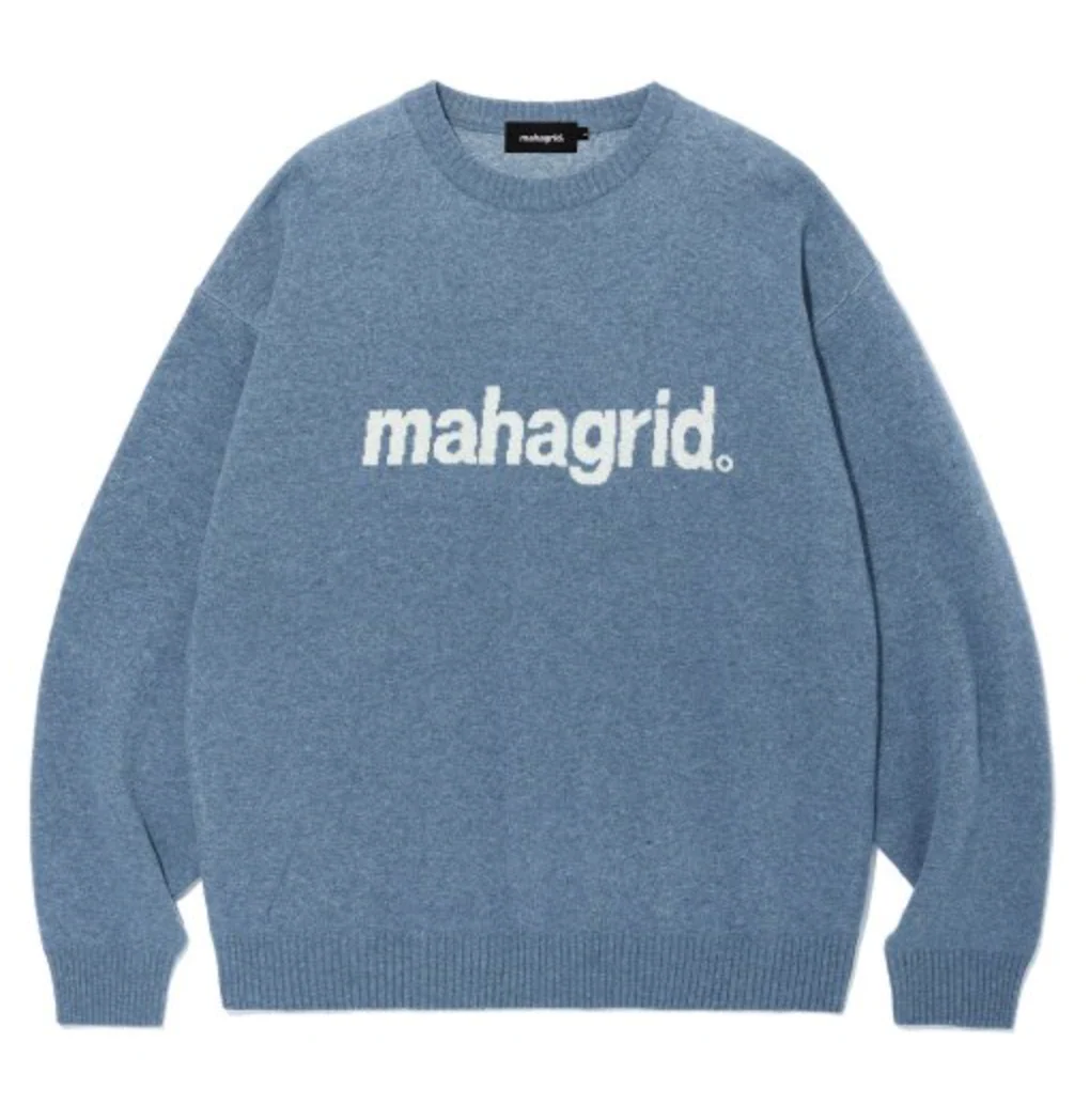 Mahagrid [Stray Kids] F/W COLLECTION BASIC LOGO KNIT SWEATER - Image 3