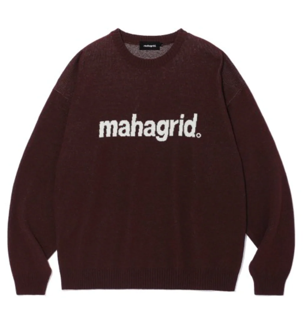 Mahagrid [Stray Kids] F/W COLLECTION BASIC LOGO KNIT SWEATER - Image 4