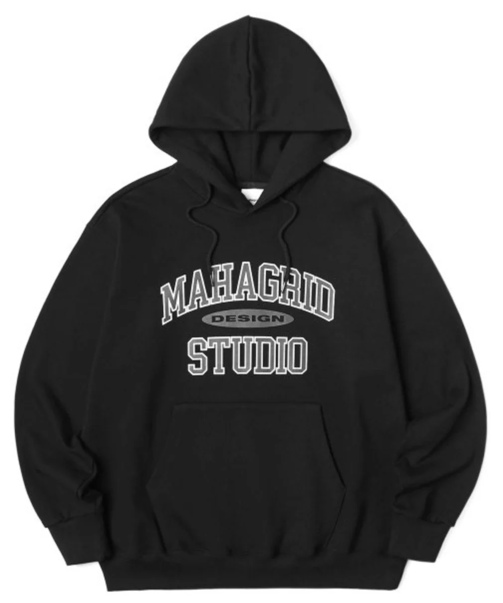 Mahagrid [Stray Kids] F/W COLLECTION COLLEGE LOGO HOODIE - Image 4