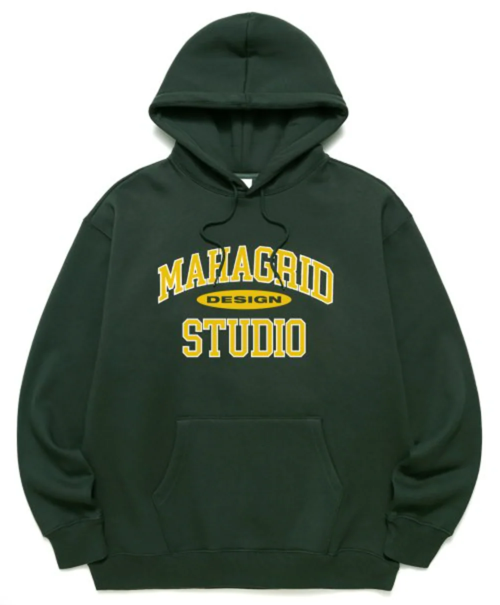 Mahagrid [Stray Kids] F/W COLLECTION COLLEGE LOGO HOODIE - Image 6