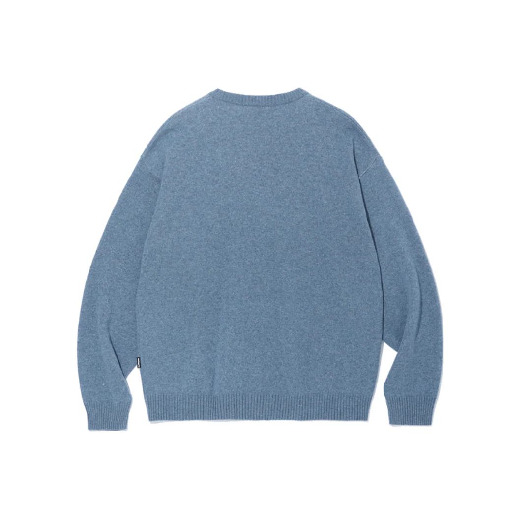 Mahagrid [Stray Kids] S/S 2023 COLLECTION BASIC LOGO KNIT SWEATER - Image 3