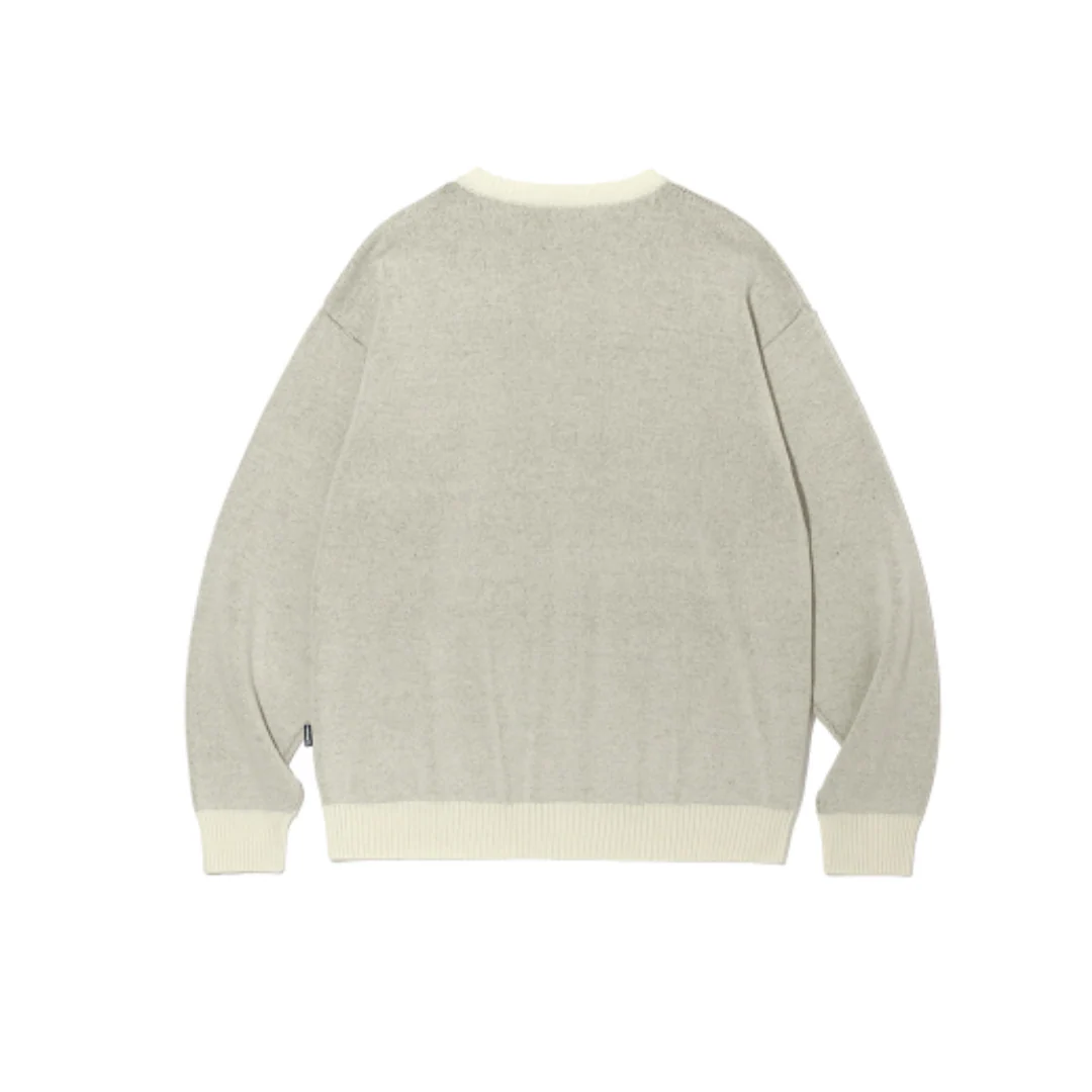 Mahagrid [Stray Kids] S/S 2023 COLLECTION BASIC LOGO KNIT SWEATER - Image 6