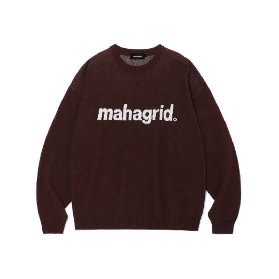 Mahagrid [Stray Kids] S/S 2023 COLLECTION BASIC LOGO KNIT SWEATER - Image 7