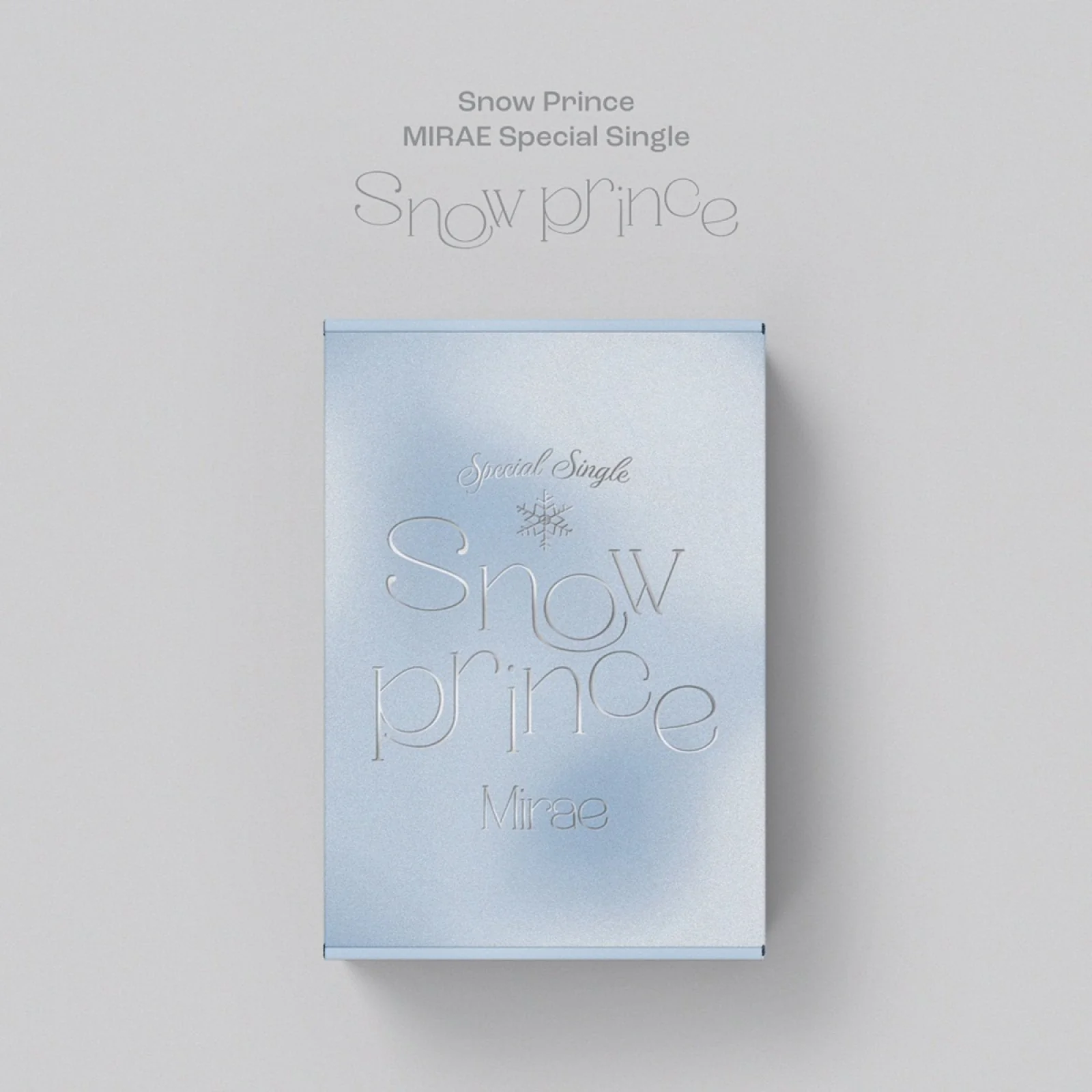 MIRAE - Snow Prince (Special Single) PLVE