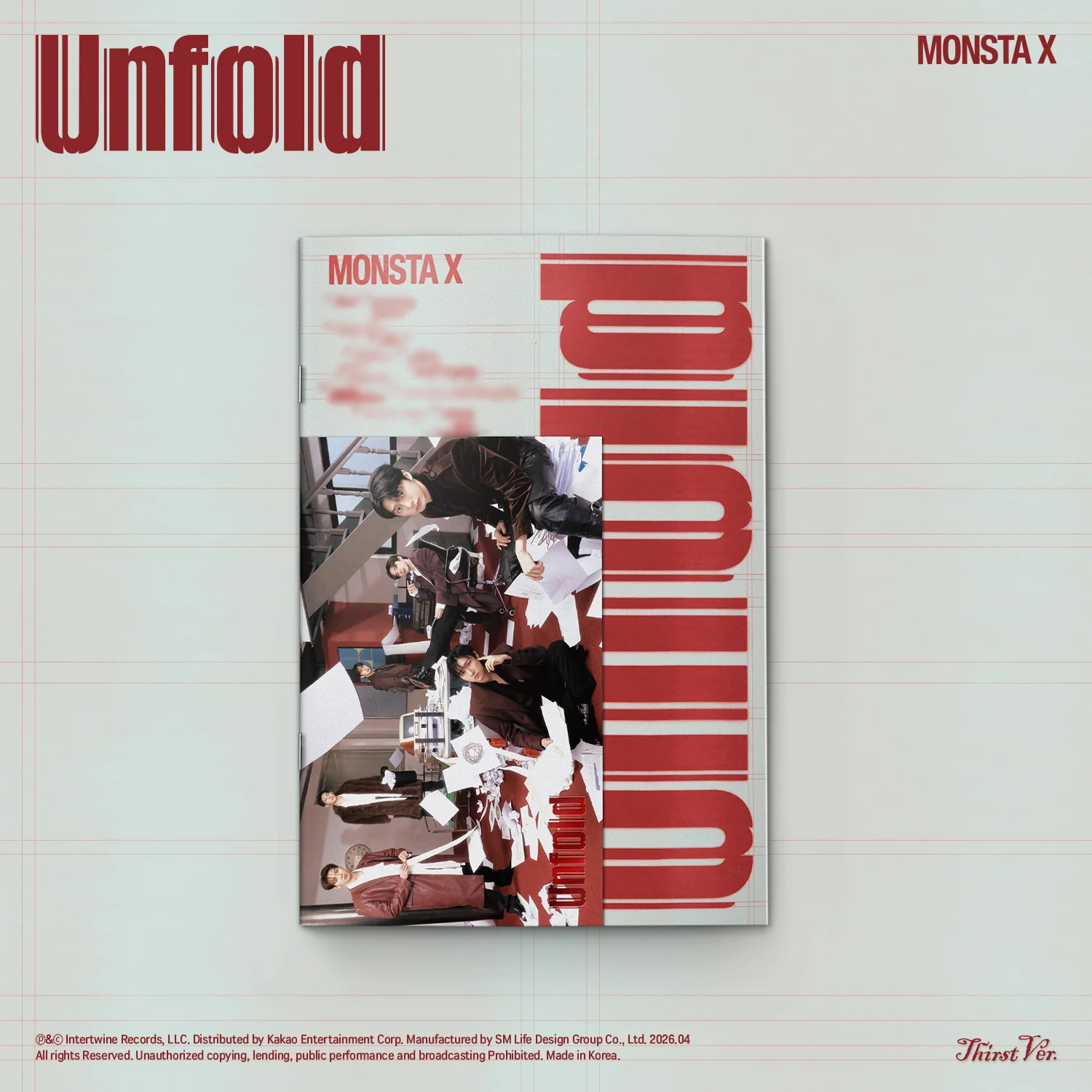 [Pre-Order] MONSTA X - USA Album [Unfold] Standard - Image 2