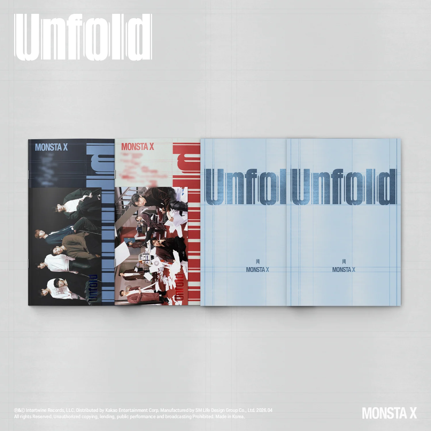 [Pre-Order] MONSTA X - USA Album [Unfold] Standard - Image 3