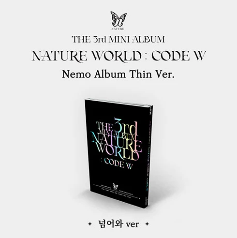 NATURE - Mini 3rd Album [NATURE WORLD : CODE W] (Nemo Album Thin ver.) - Image 2