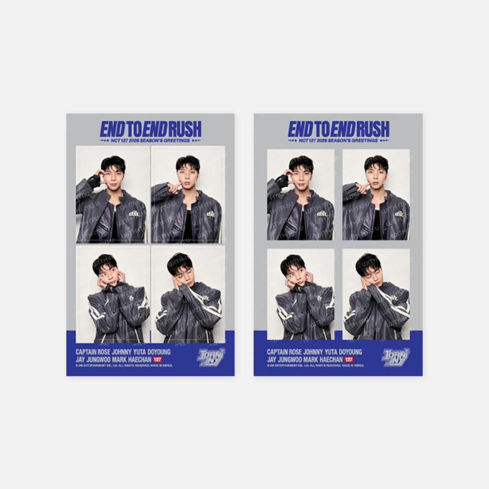 NCT 127 - 2026 SM ARTIST SEASON'S GREETINGS 4CUT PHOTO SET