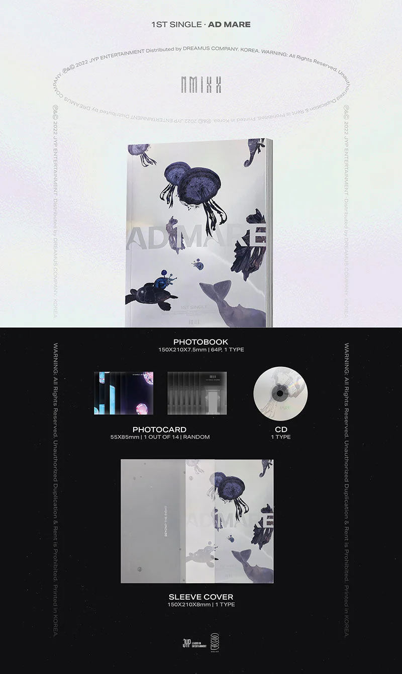 NMIXX - 1ST SINGLE ALBUM AD MARE LIGHT VER. - Image 2