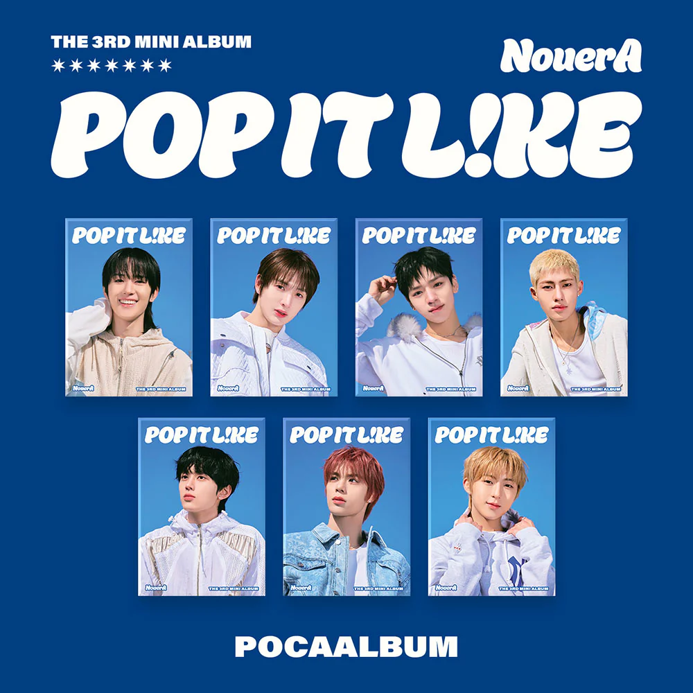 NouerA - Mini 3rd Album [POP IT LIKE] (POCA VER.)
