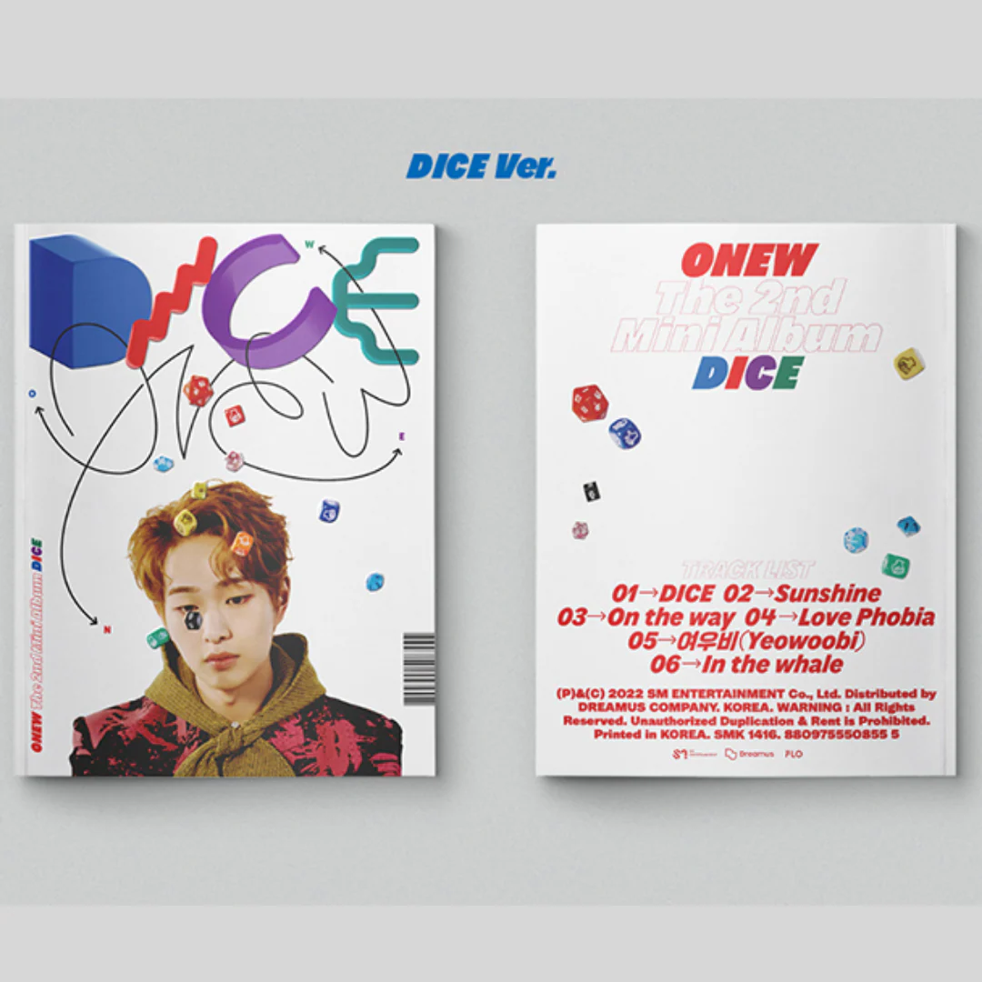 ONEW - 2ND MINI ALBUM DICE (PHOTO BOOK VER.) - Image 3