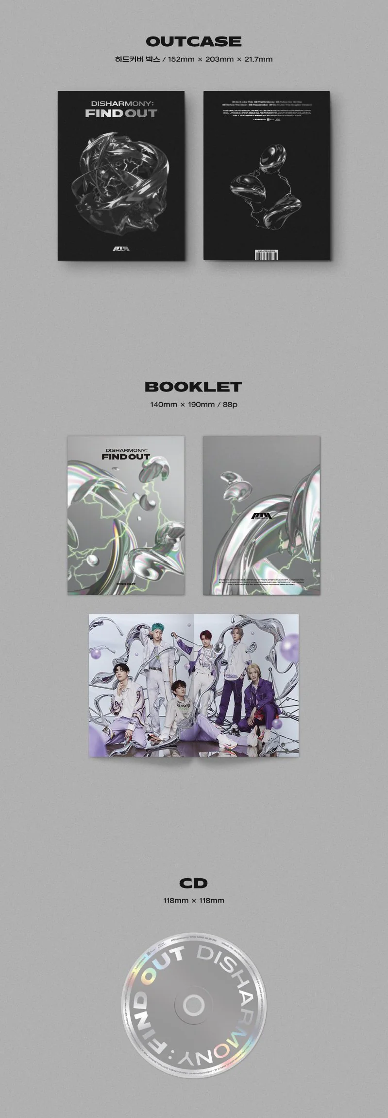 P1HARMONY - 3RD MINI ALBUM DISHARMONY FIND OUT - Image 7