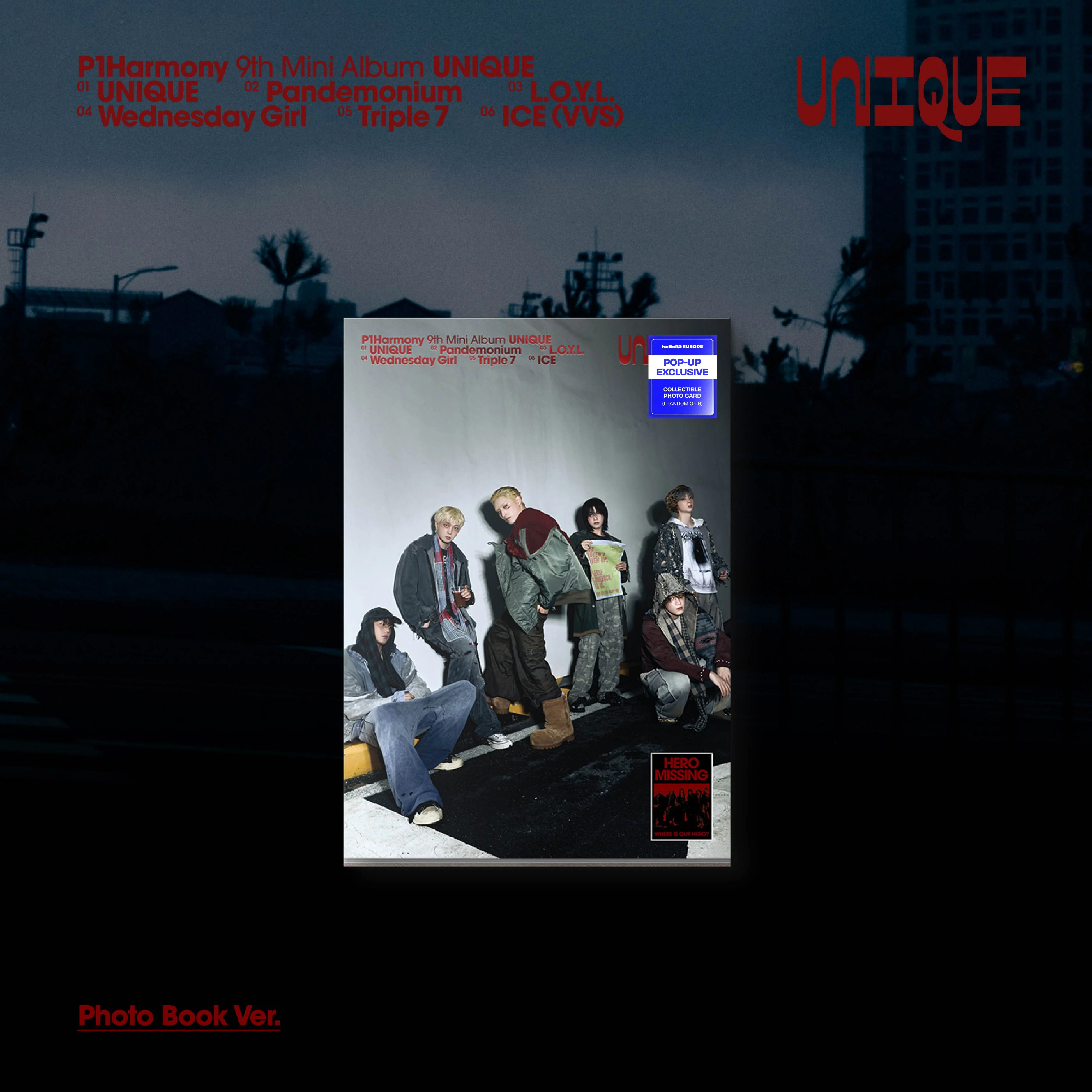 P1Harmony - UNIQUE - Europe POP-UP Exclusive - Image 3