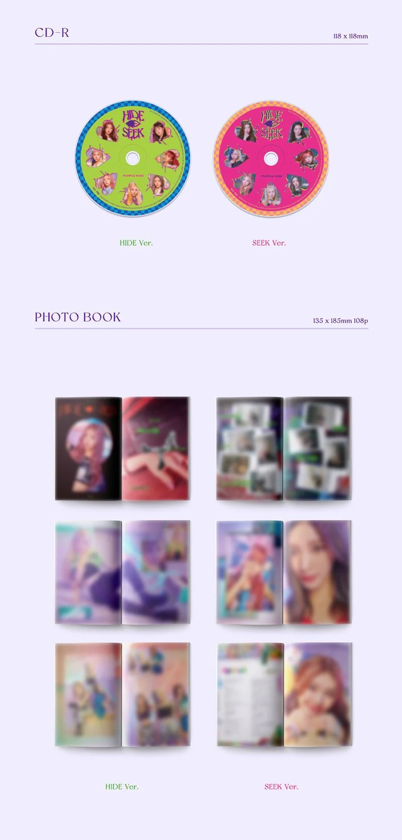 PURPLE KISS - 2ND MINI ALBUM HIDE AND SEEK - Image 5