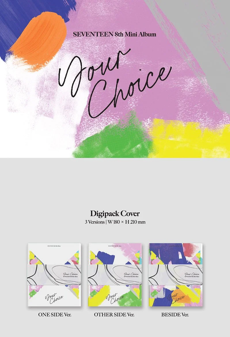 SEVENTEEN - 8TH MINI ALBUM [YOUR CHOICE] - Image 5