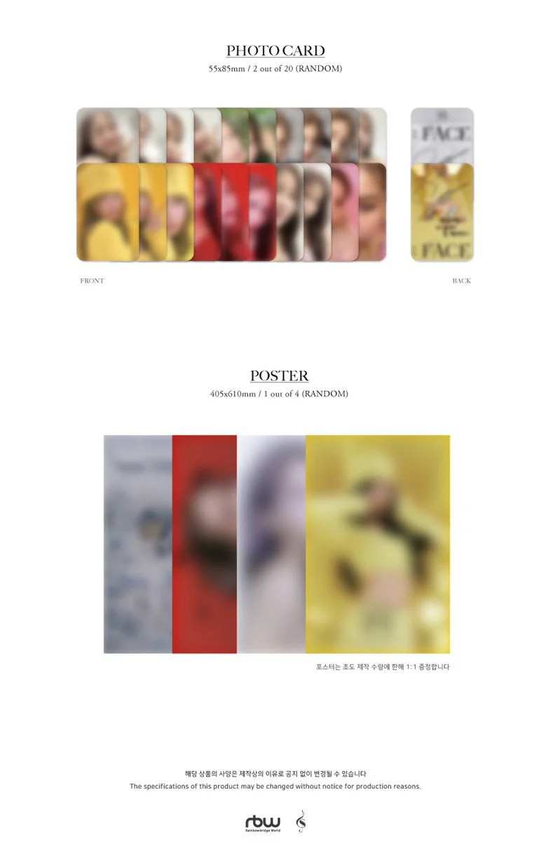 SOLAR - 1ST MINI ALBUM 容 FACE - Image 7