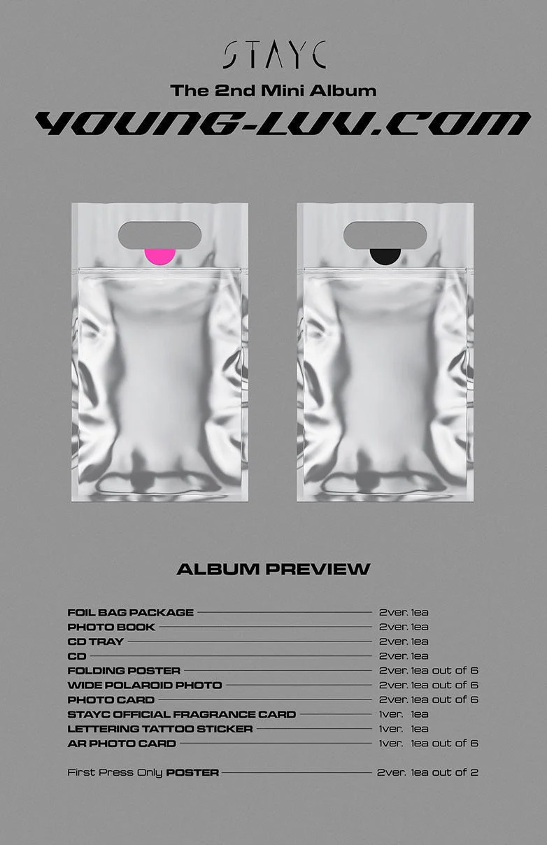 STAYC - 2ND MINI ALBUM YOUNG-LUV.COM - Image 2