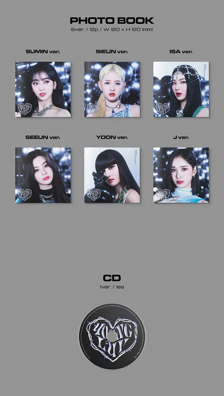 STAYC - 2ND MINI ALBUM YOUNG-LUV.COM JEWEL CASE VER.(Option Member) - Image 3