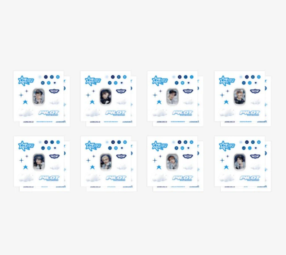 STRAY KIDS - 3RD FAN MEETING PILOT FOR 5 STAR OFFICIAL MD - SMARTPHONE DECO SET