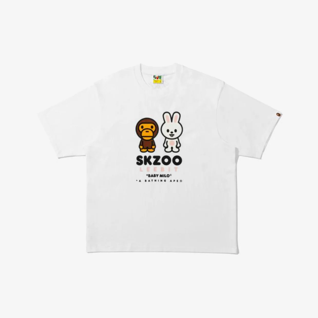 STRAY KIDS - BAPE X STRAY KIDS COLLABORATION OFFICIAL MD  BABY MILO TEE M - Image 6