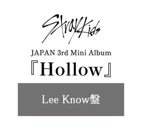 STRAY KIDS - JAPAN 3rd Mini Album [HOLLOW] FanClub Member Limited Ver