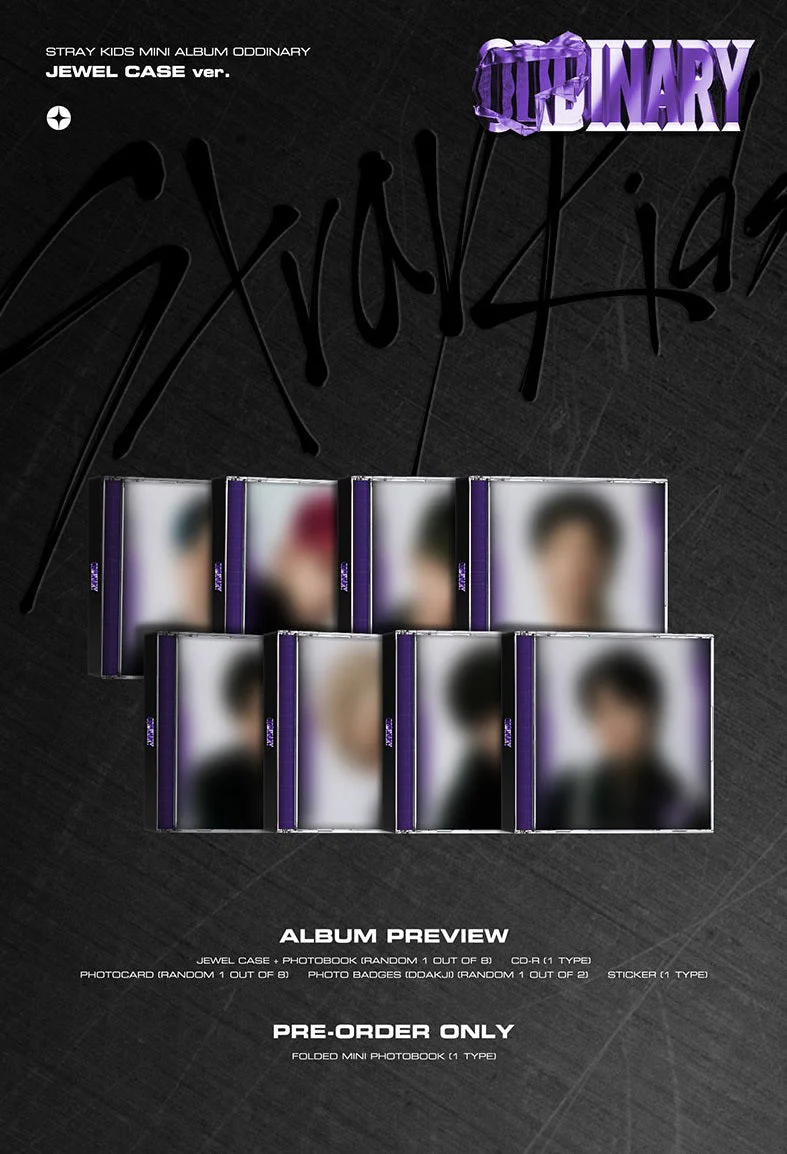 STRAY KIDS - MINI ALBUM ODDINARY (JEWEL CASE VER.) - Image 2