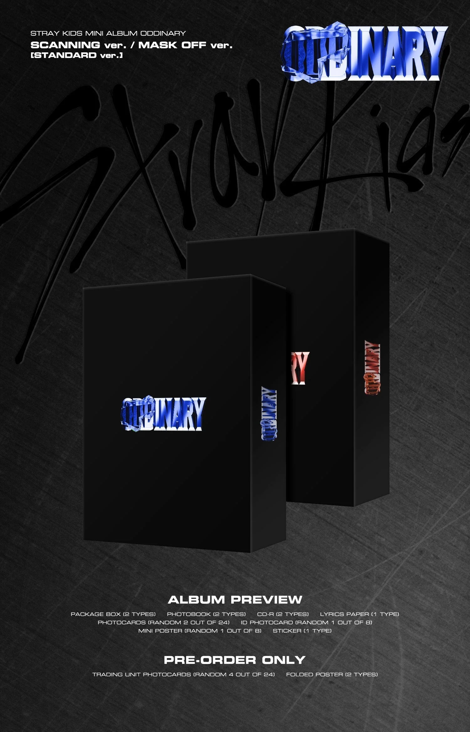 STRAY KIDS - MINI ALBUM ODDINARY (STANDARD) - Image 2