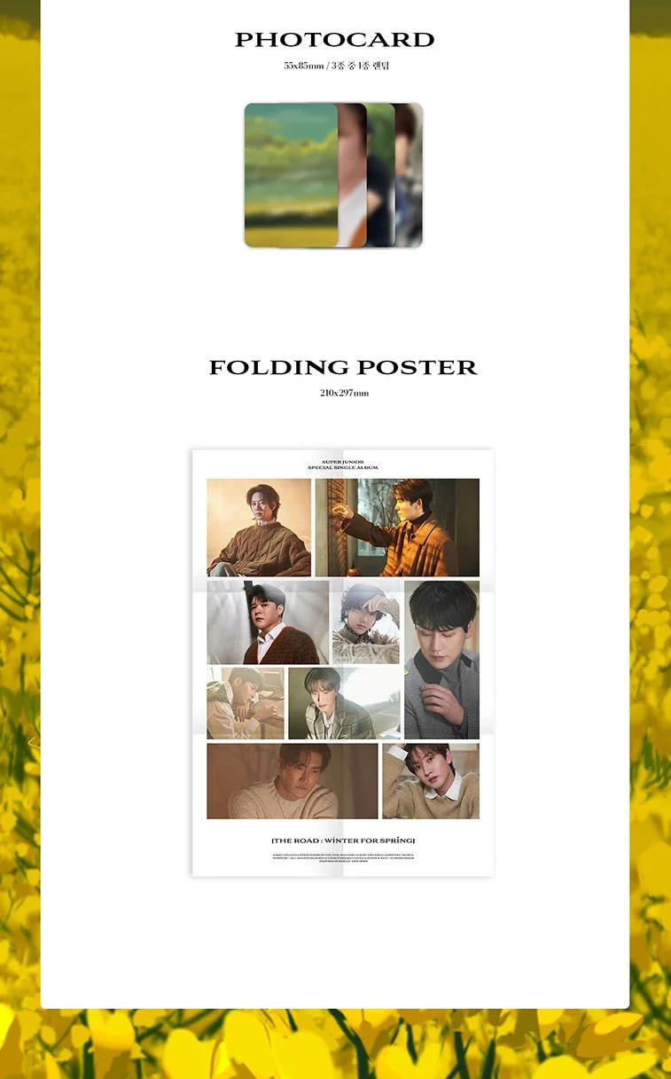 SUPER JUNIOR - SPECIAL SINGLE ALBUM THE ROAD WINTER FOR SPRING (LIMITED) - Image 13