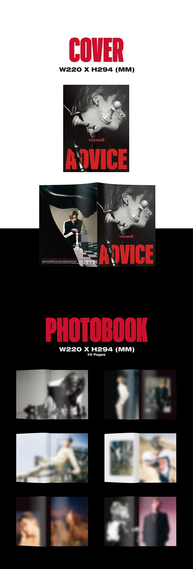 TAEMIN - 3RD MINI ALBUM [ADVICE] - Image 3