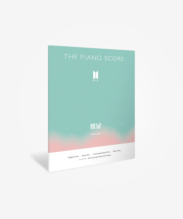 THE PIANO SCORE : BTS (Spring Day)