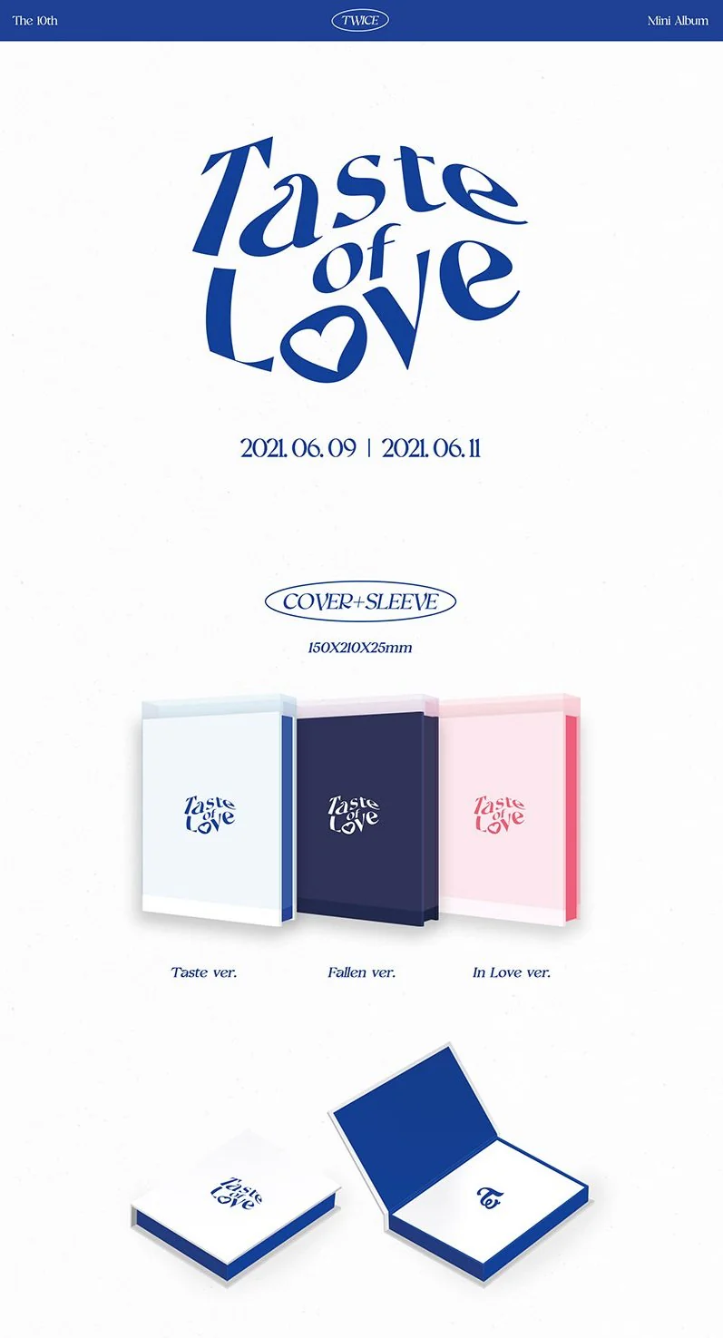 TWICE - 10TH MINI ALBUM [TASTE OF LOVE] - Image 5