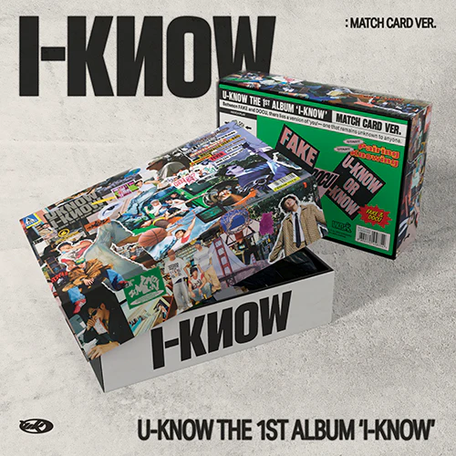 U-Know - 1st Standard Album [I-KNOW] (Match Card Ver. Smart Album)