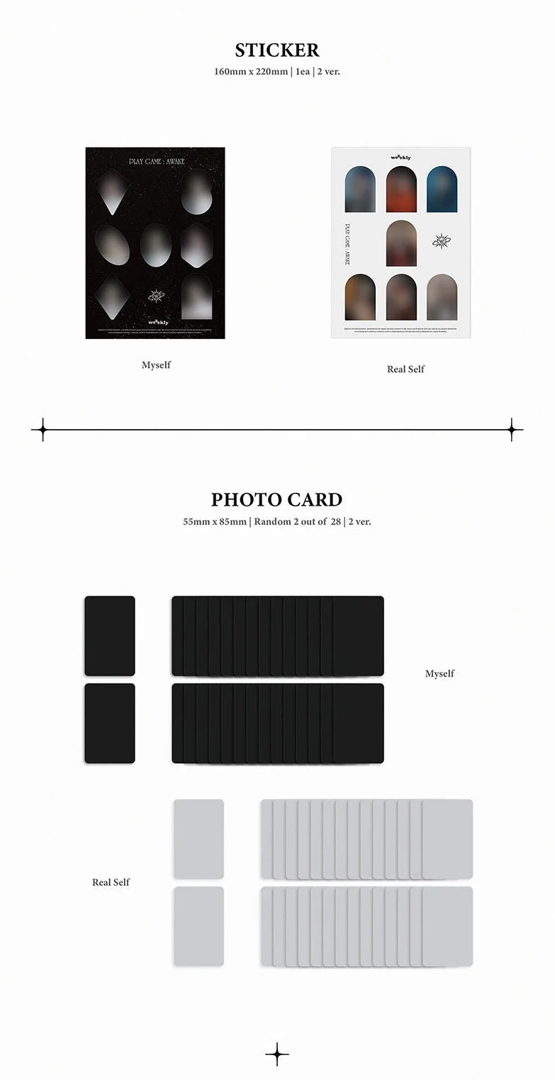 WEEEKLY - 1ST SINGLE ALBUM PLAY GAME AWAKE - Image 4