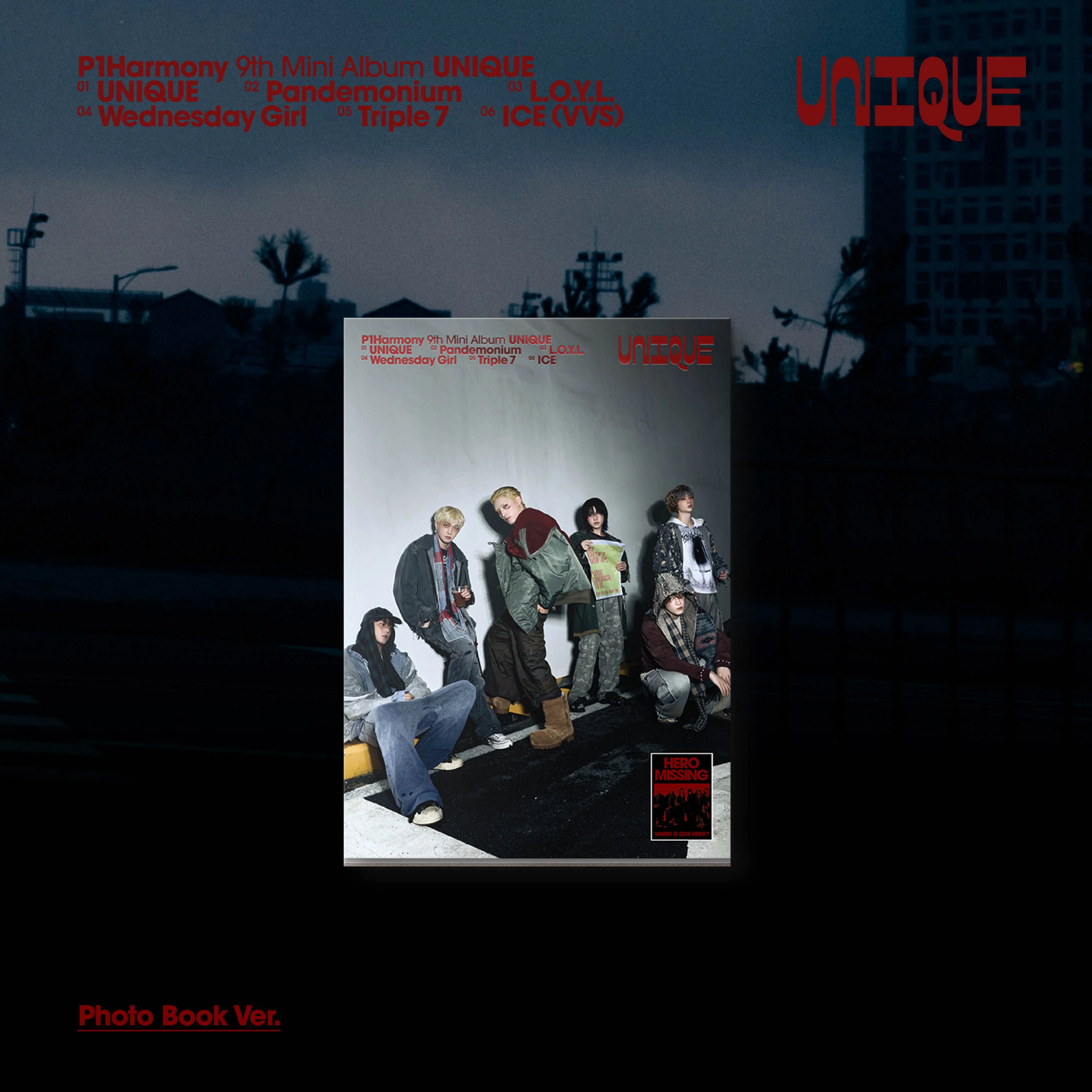 [Signed] P1Harmony - UNIQUE - Europe Exclusive