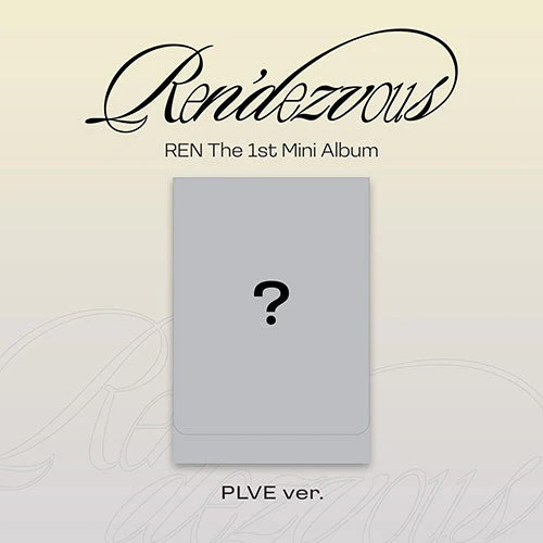 REN NUEST - RENDEZVOUS 1ST MINI ALBUM PLVE VER.