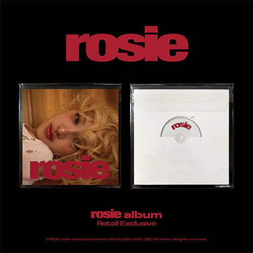 ROSÉ - 'ROSIE' FIRST STUDIO ALBUM RETAIL EXCLUSIVE
