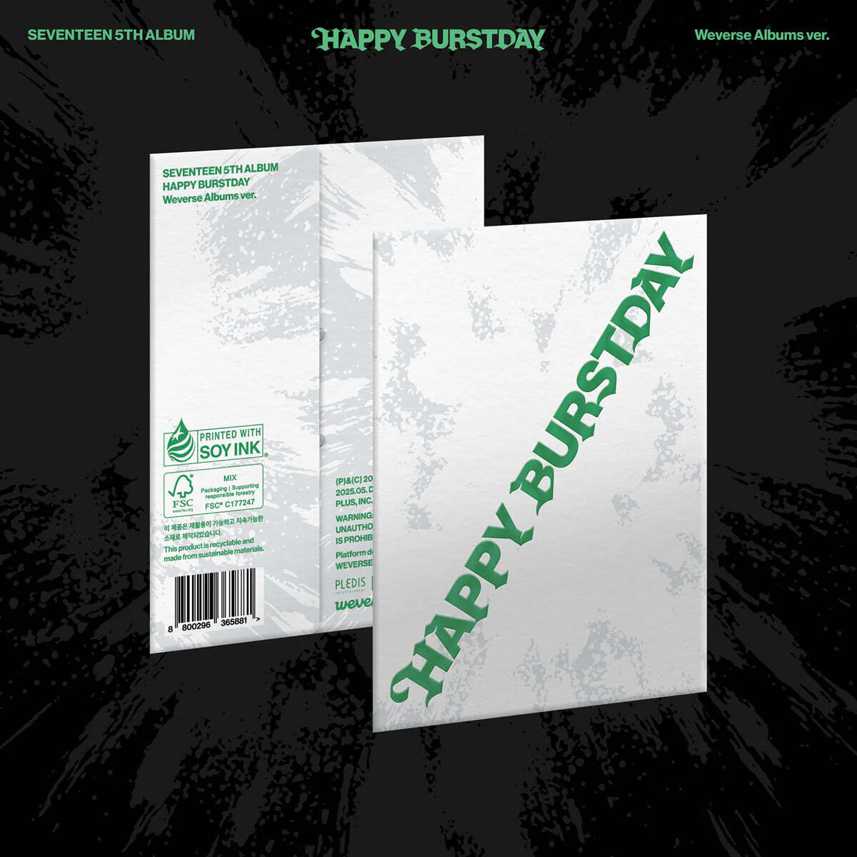 SEVENTEEN - HAPPY BURSTDAY 5TH ALBUM WEVERSE ALBUMS VER